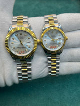 Couple watch,Luxury,Stainless steel,Rose gold,Waterproof Watch, For Gifts