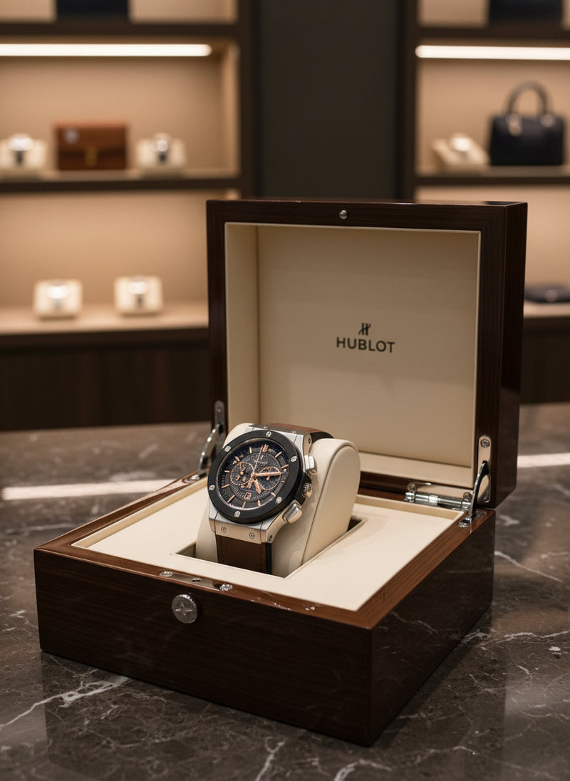 Hublot Minimalist Watch: Timeless Black Dial & Premium Design