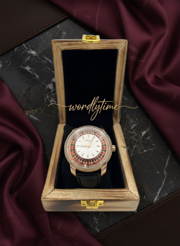 Casino, Luxury ,Stainless Steel Quartz Watch with Dazzling Accents
