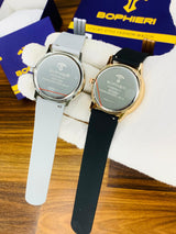 Premium Watch, Magnet lock,A plus copy, battery operated, Strapped for Style.