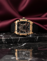 Deziner Men's Prime Era Automatic Watch: Elegant Stainless Steel, Self-Winding Movement