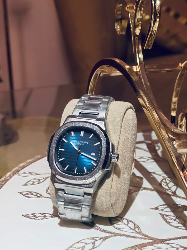 PATEK PHILIPPE , Luxury Dress Watch, Stainless Steel, Fashion and Design-focused