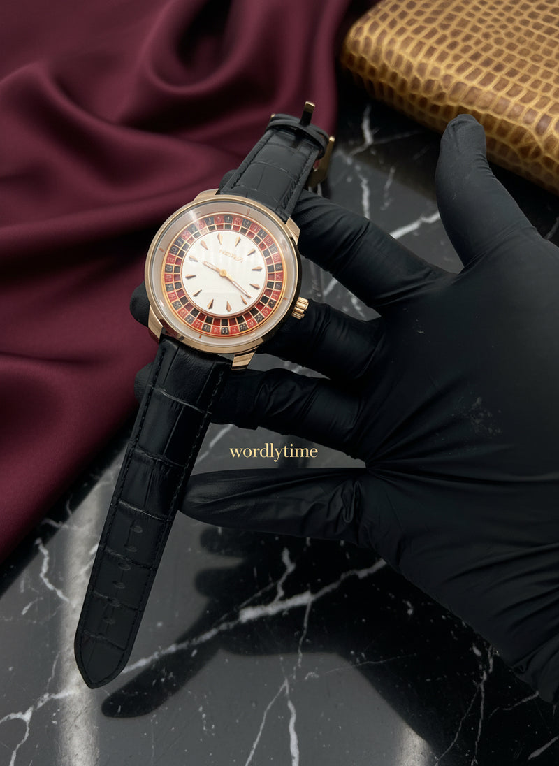 Casino, Luxury ,Stainless Steel Quartz Watch with Dazzling Accents